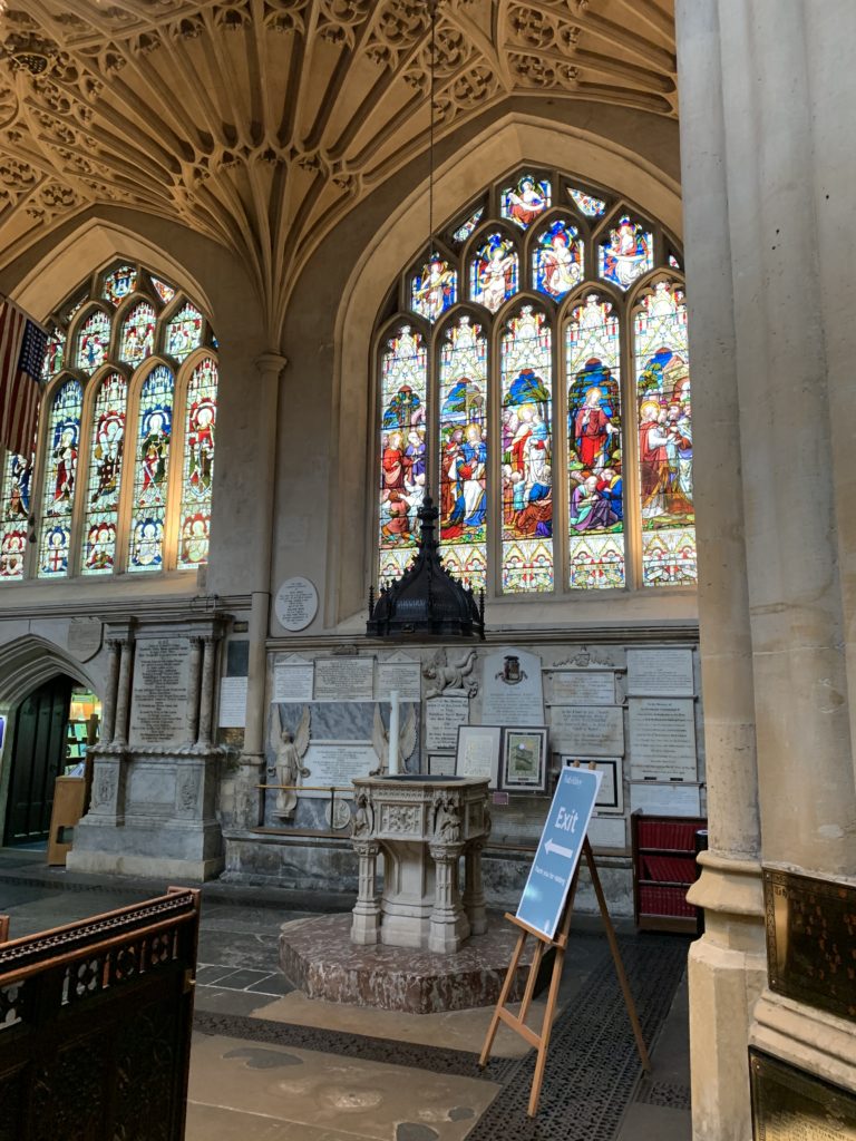 Bath Abbey, Bath, England, UK